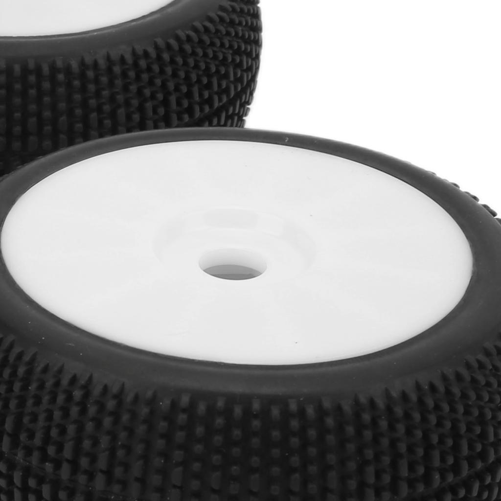 4pcs RC Front Rear Tires and Wheels with 17mm Hex for 1Celsius8 RC Off Road Car Upgrade Parts