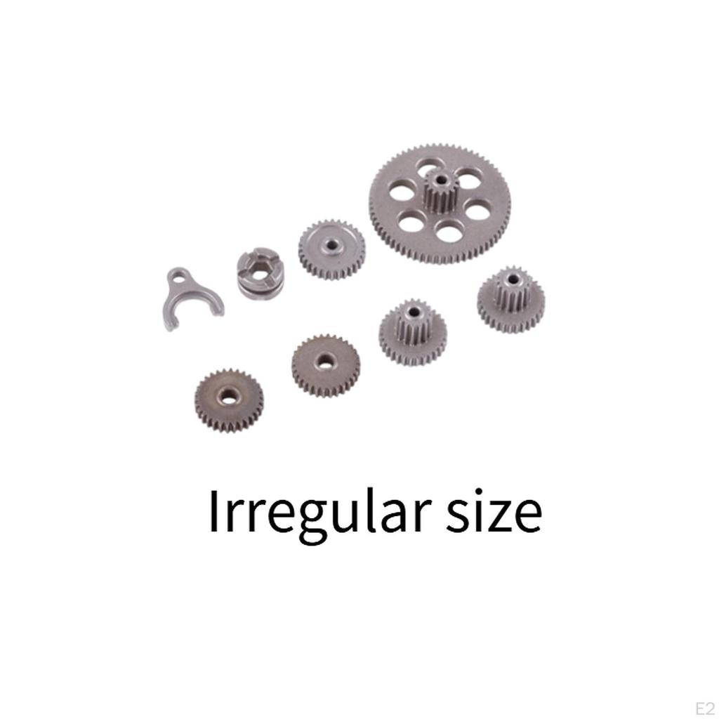 1/24 Scale RC Differential Axle Gears Compact Upgrades Motor Gear Pinion Set Metal Diff