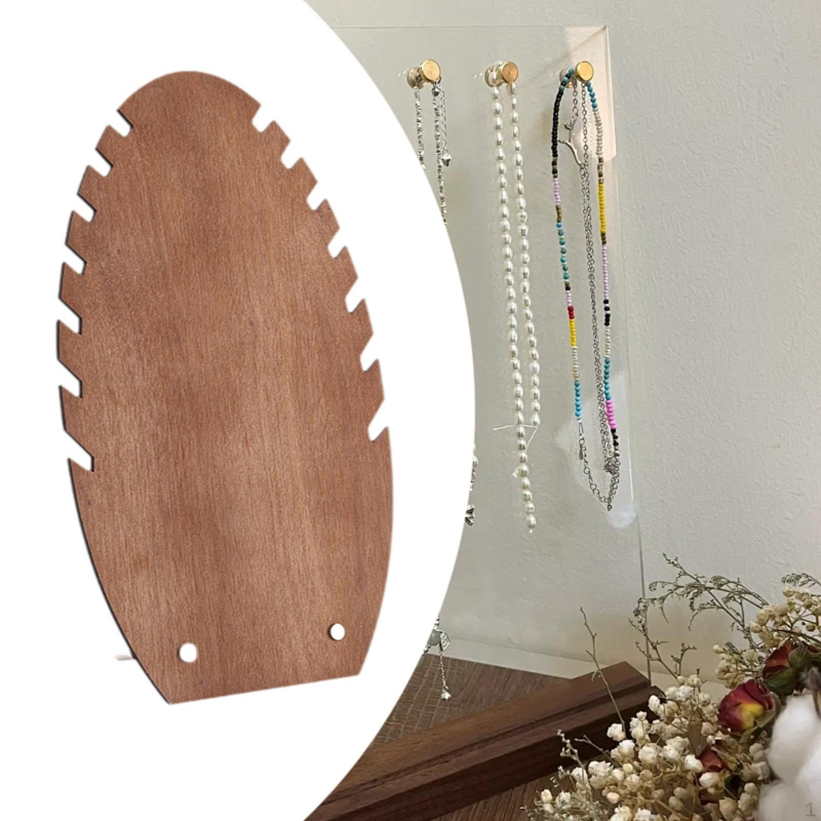 

Necklace Holder Chain Pendant Display Stand Counter Elegant Practical Jewelry Organizer for