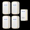 International Wireless Multi-Plug Doorbell: EU/US/UK/AU-Ready with 433 MHz Range