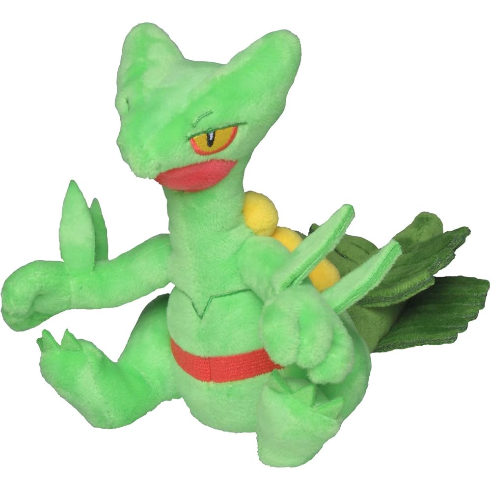 Pokmon Center Original Pokmon Fit Plush Toy Sceptile 14x11x17 cm