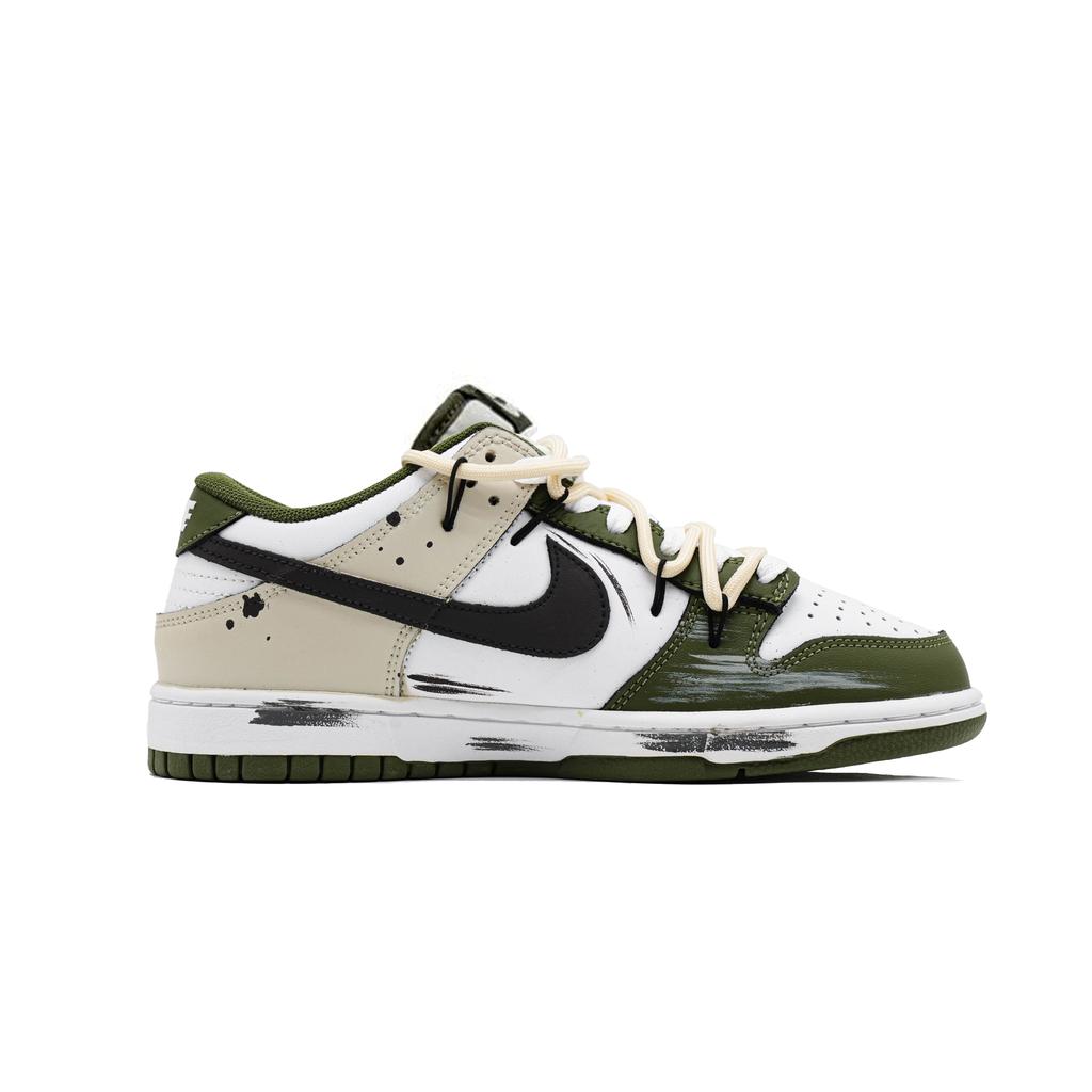 Nike Dunk No Man's Land Yastıklamalı, Aşınmaya Dayanıklı Alçak Üstlü Kaykay Ayakkabıları Unisex Haki HF5441-102(Takım1027-)