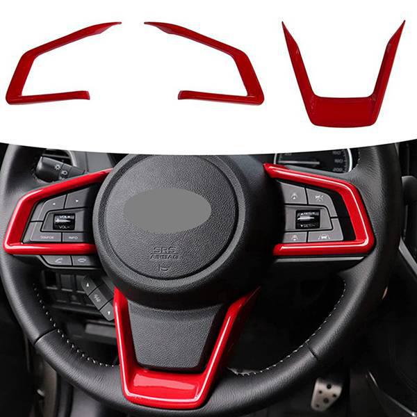 4-Piece Steering Wheel Trim for 2019+ Subaru Forester Outback Legacy XV