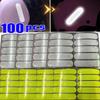 100-10 STÜCKE Helm Sicherheitswarnung Reflektierender Aufkleber Streifen Wasserdicht Hohe Sichtbarkeit PVC Reflektorband für Nacht Auto Motorräder