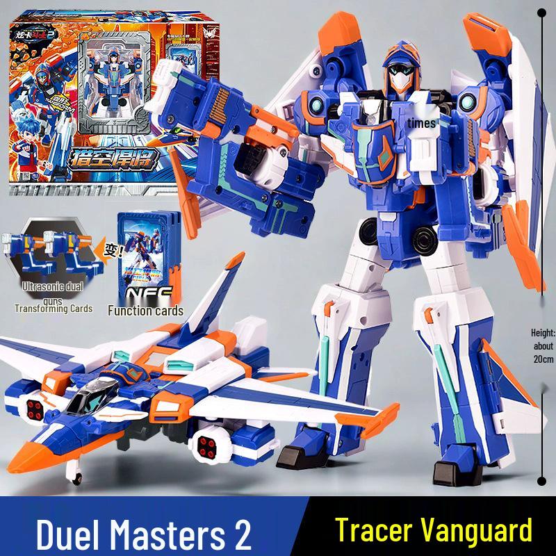 Zhan Gao X Karta Wojownik: Niebieski Błyskawiczny Rycerz Cienia Transformujący Robot Samochód Zabawka