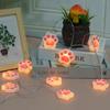 Pink Heart-shaped Claw Shaped Light String Suitable for Family Rooms and Interior Decoration Scenes, birthdays,Mother's Day,Thanksgiving,Christmas