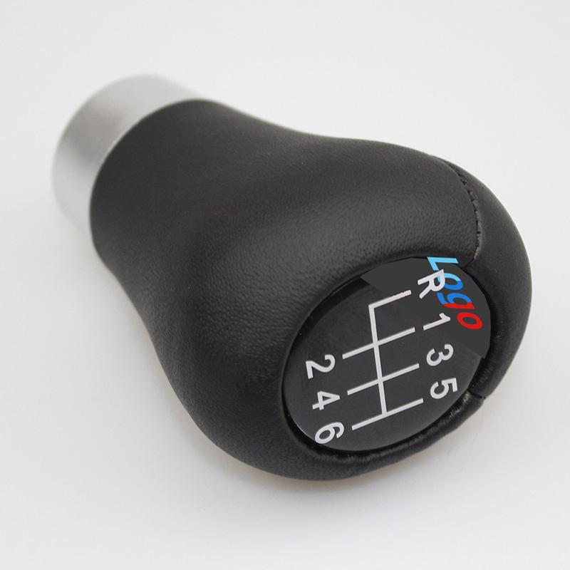 Gałka zmiany biegów do samochodu dla BMW 1 3 5 6 serii E39 E46 E53 E60 E61 E63 E81 E82 E83 E87 E90 E91 E92 X1 X3 X5 dźwignia zmiany biegów głowy