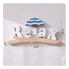 Nautical Welcome Sign Mediterranean Door Hanger Coastal Wall Decor for Restaurant, Cafe, Washroom