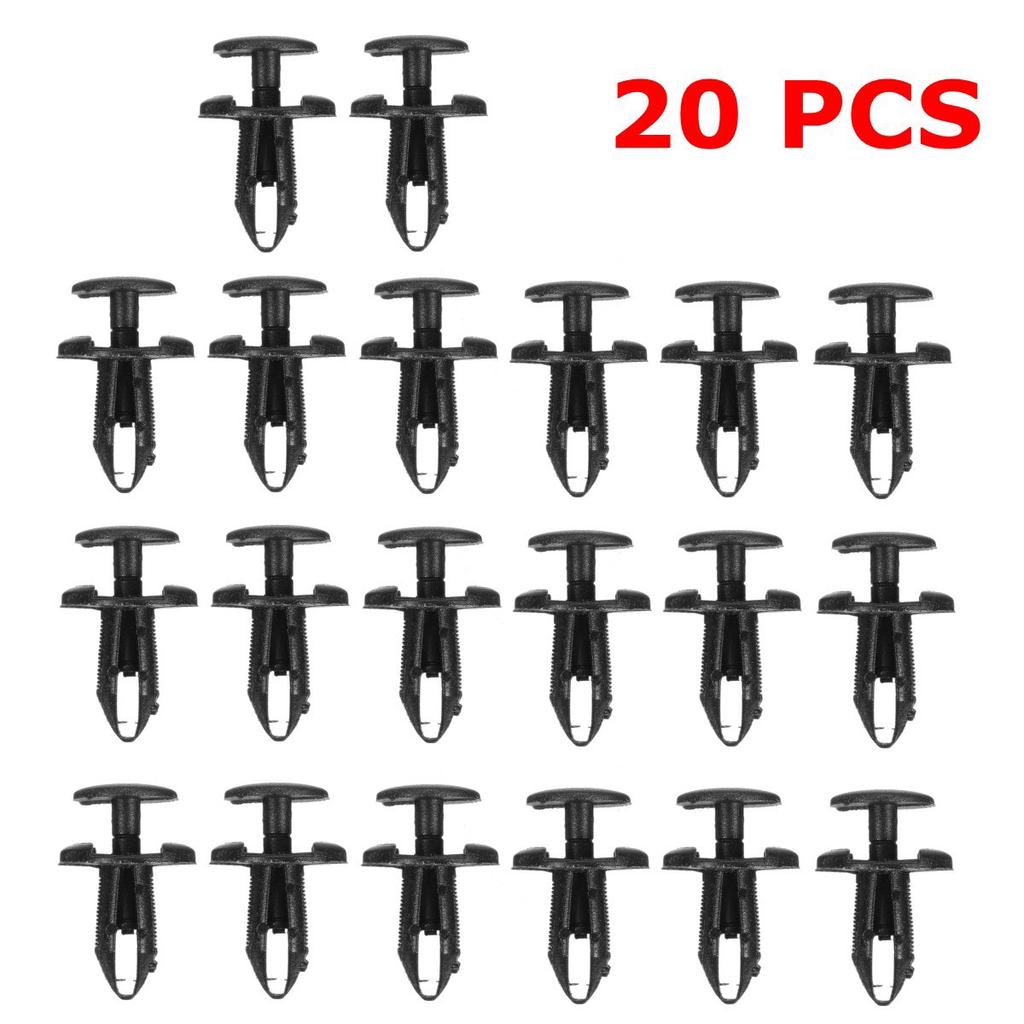 Buy 20Pcs Car Radiator Engine Cover Bumper Clips Retainer For GM For