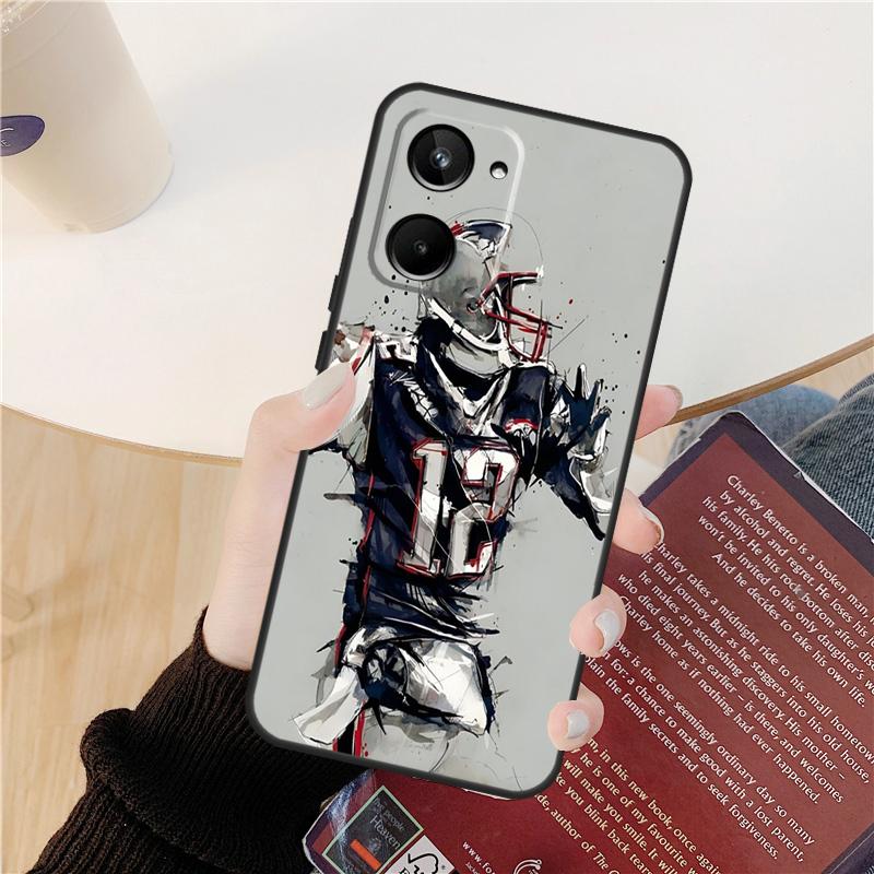 

American Football Case For Realme C55 C75 C67 C61 C53 C51 C21Y C25S 10 11 12 13 14 Pro Plus GT 6T 6 5 GT7 Pro Realme C75