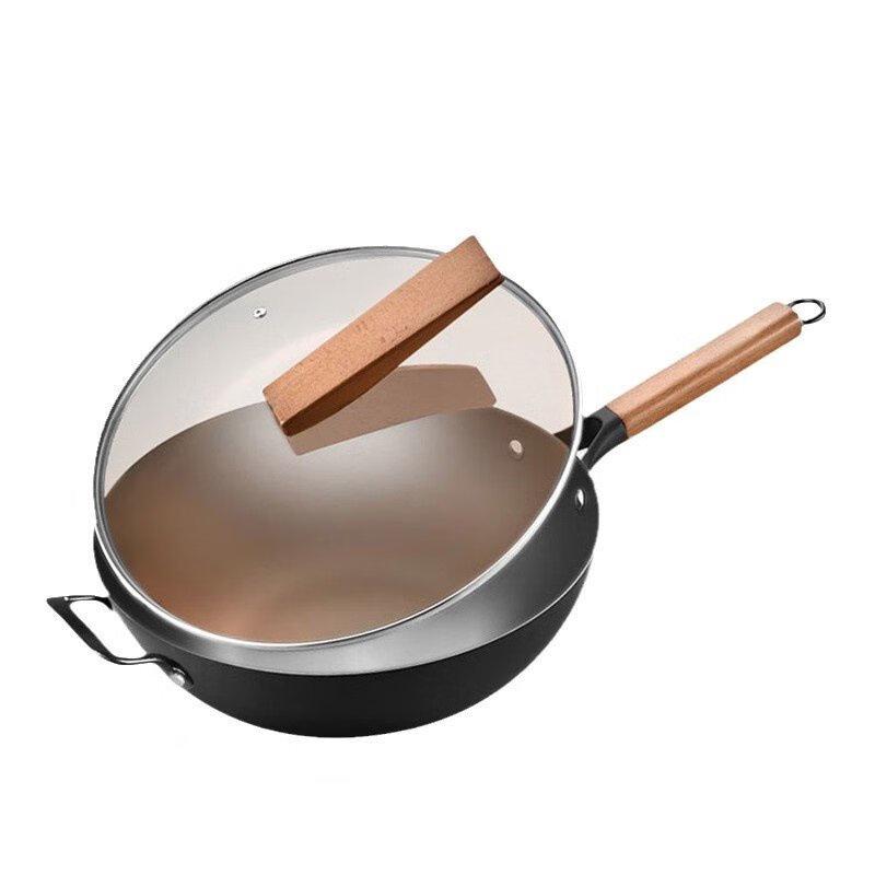 Wutuo Double Nitrided Iron Wok