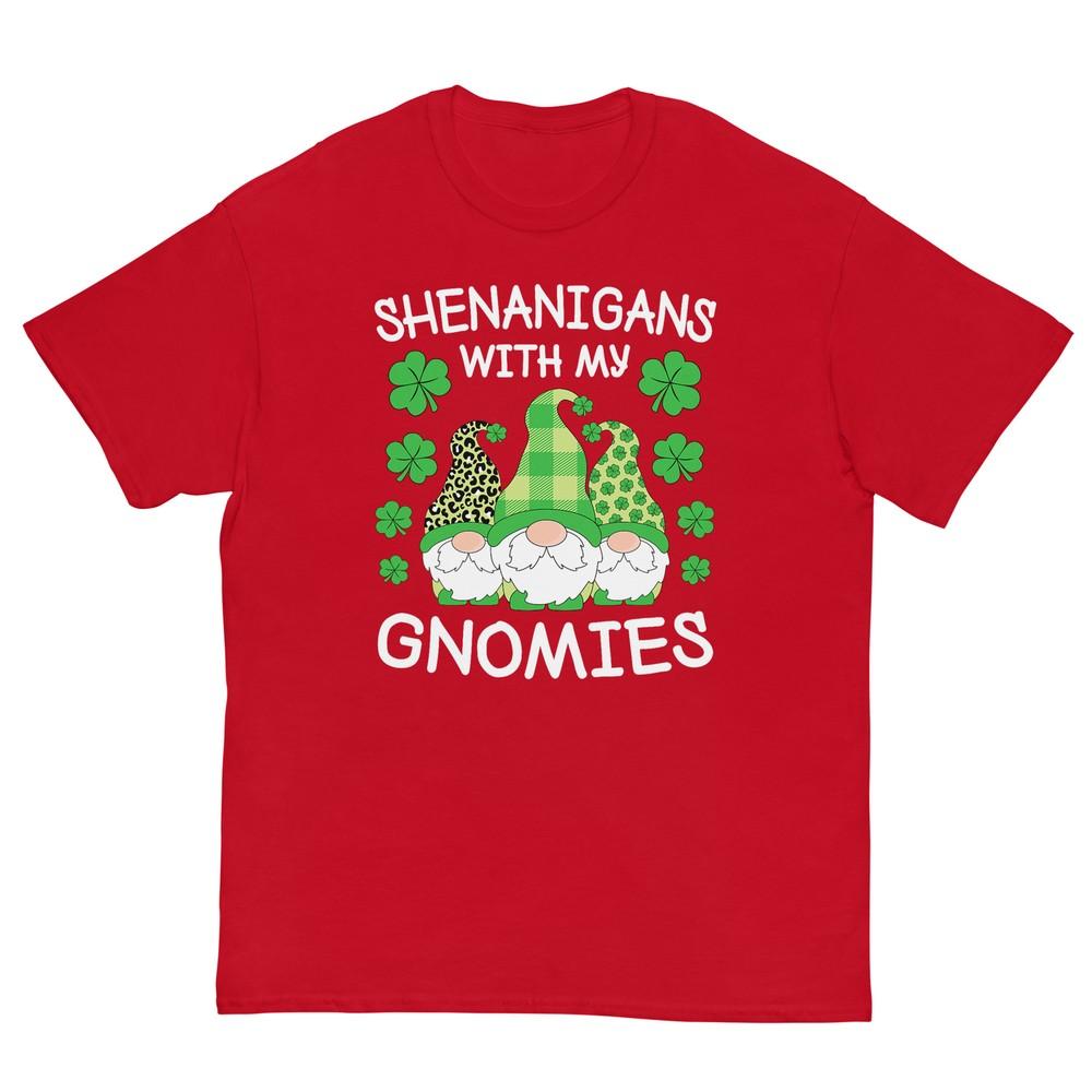 Shenanigans With My Gnomies St Patricks Day Gnome Unisex Unisex Tshirt S