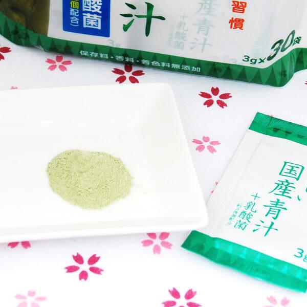 Riken Aojiru Green Juice + Lactic Acid Bacteria (30 Bags)