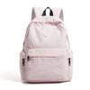 Schoolbag Light-colored Versatile Backpack Lightweight and Wear-resistant Class Student Schoolbag Daily Travel Large-capacity Computer Bag