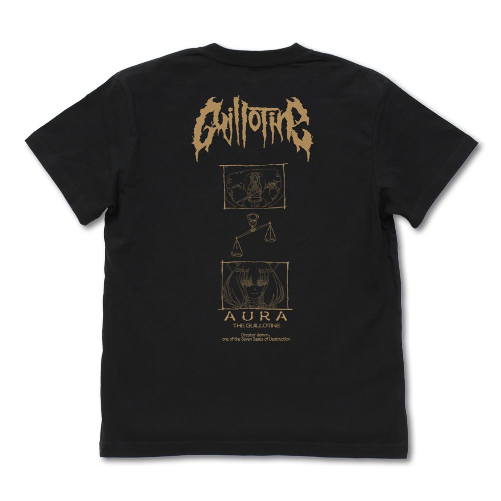 COSPA Sou-sou no Friren Aura T-Shirt Size M Black