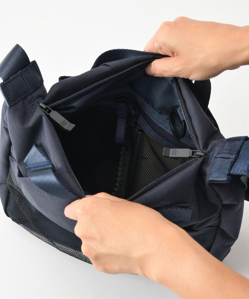 [Millet] STLAKT Handle Shoulder Bag, M, Heather Black