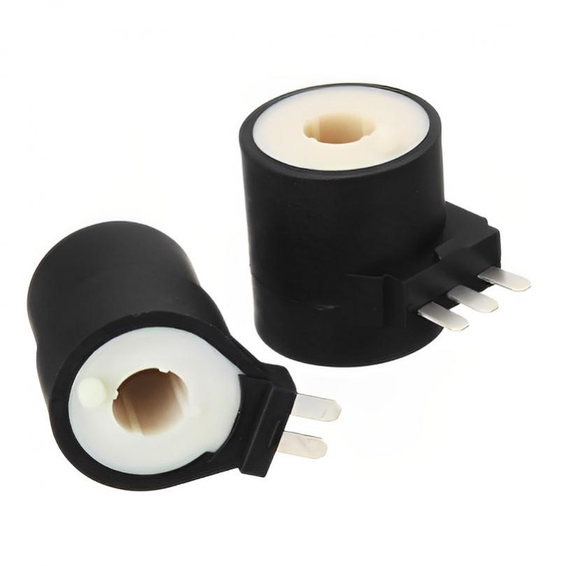 2pcs Black Dryer Gas Valve Ignition Solenoid
