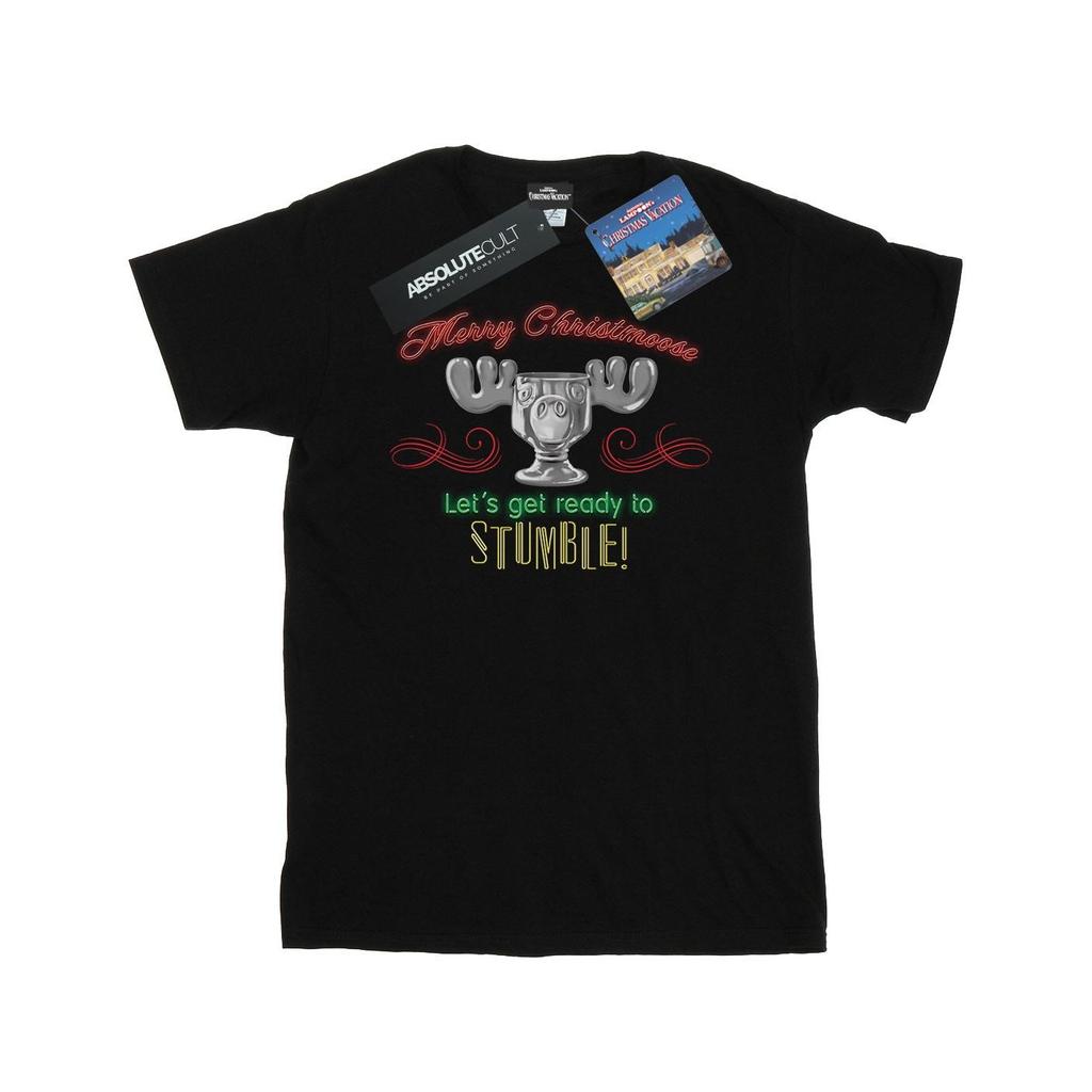 National Lampoon´s Christmas Vacation Mens Moose Head T-Shirt