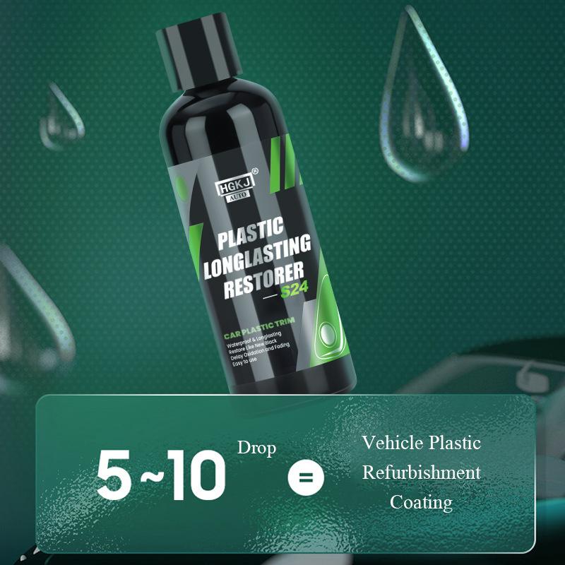 Plastic Restorer Back To Black Gloss Auto Polish Repair Coating Renovator for Car Detailing Waterproof Lasting Cleaning Products