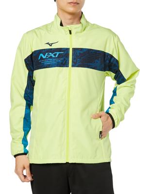 Mizuno Jaqueta Luminary XL N-XT Aquecedora Térmica Respirável, Absorvente de Umidade, Geradora de Calor, Repelente à Água, 32JEA740, Verde,