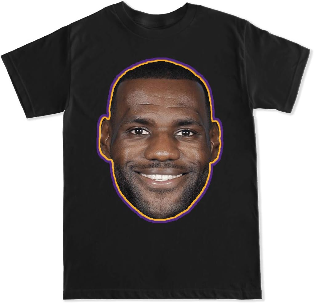 FTD Apparel Men s Bron Smiling Face T Shirt S разноцветный