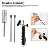 Outside Weed Torch Burner Removable Long Arm Blow Torch Multi-functional Weed Torch Burner with Handle for Outdoor BBQ Camping