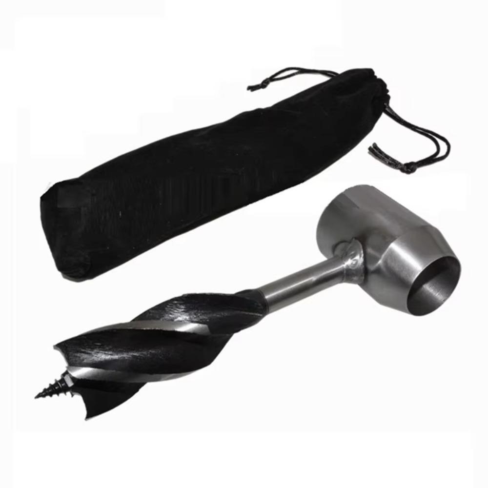 Hand Drill Outdoor Carpenter Drill Bits Portable Manual Auger Drill Survival Woodworking Tool