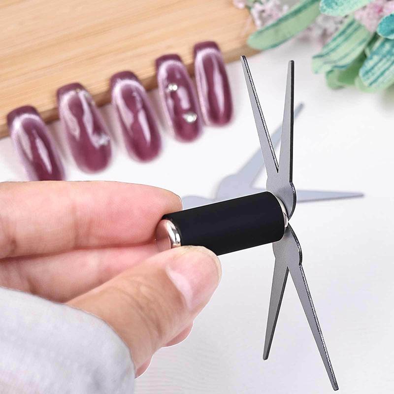 Multifunctional Cat'S Eye Nail Magnetic Stick Super Strong Gel Polish Magnet Pen Cylinder Magnetic Cat'S Eye Magnet Iron Sheet