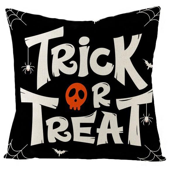 New Halloween Pillowcase Home Fabric Sofa Car Bedside Cushion Cover