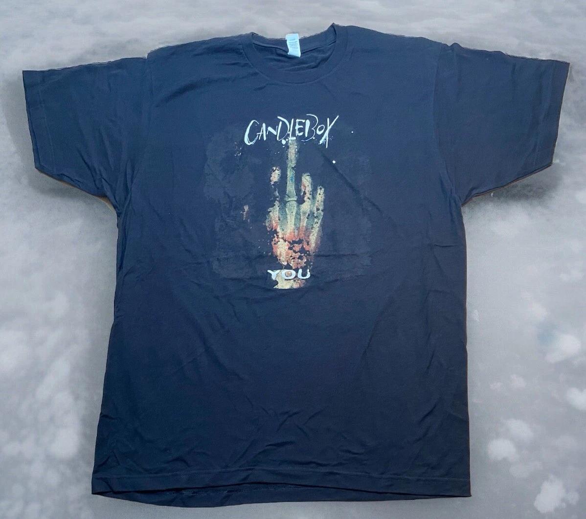 Candlebox YOU 2024 NEW T-Shirt XL Concert Tour Middle Finger 2XL 4XL