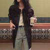 2024 Autumn Women's Retro Casual Faux Leather Jacket from South Korea