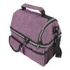Insulated Lunch Bag Oxford Cloth Large Capacity Leakproof Dual Layer Picnic Bag for Work Office