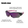 [SINSPORT Eyewear] Sunglasses, Sports, UV400, TAC Polarized Lenses, Suitable for All Types of Sports, Golf, Fishing, Running, Baseball, Cycling,