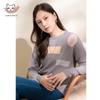 Women's Cashmere Blend Loose Knit Sweater S+064