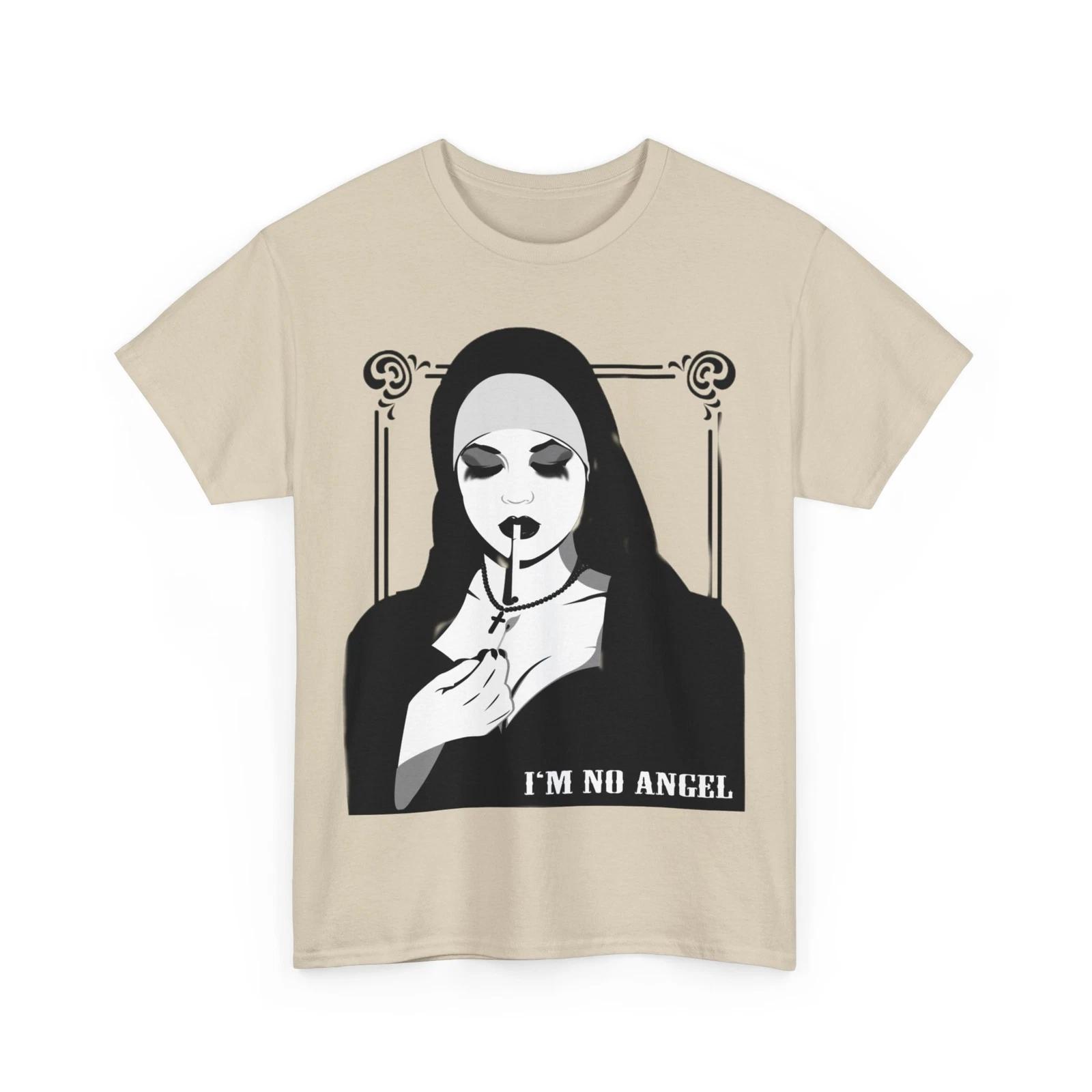 I m No Angle (multi color) Unisex Heavy Cotton Tee 3XL