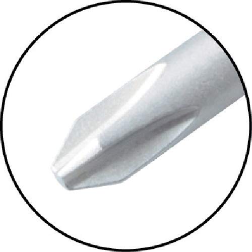 TONE Power Grip Stubby Driver PGSD-P2 Red (+) No.2