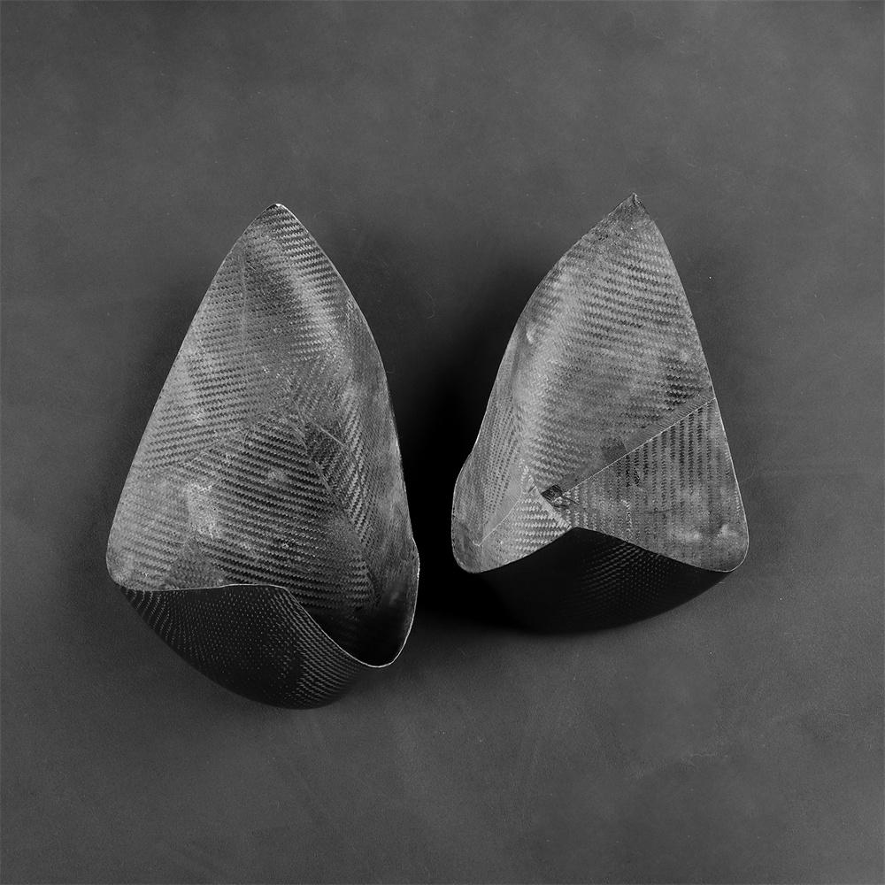 CARBON FIBER SIDE MIRROR COVER CAPS FIT FOR LEXUS IS200t IS250 IS350 LHD only