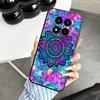 Mandala Sunflower Dreamy Style Soft Phone Case for Xiaomi Redmi Note 12 13 14 15 Pro Plus 11 12S 11S 11T 10 4G Black Cover Back