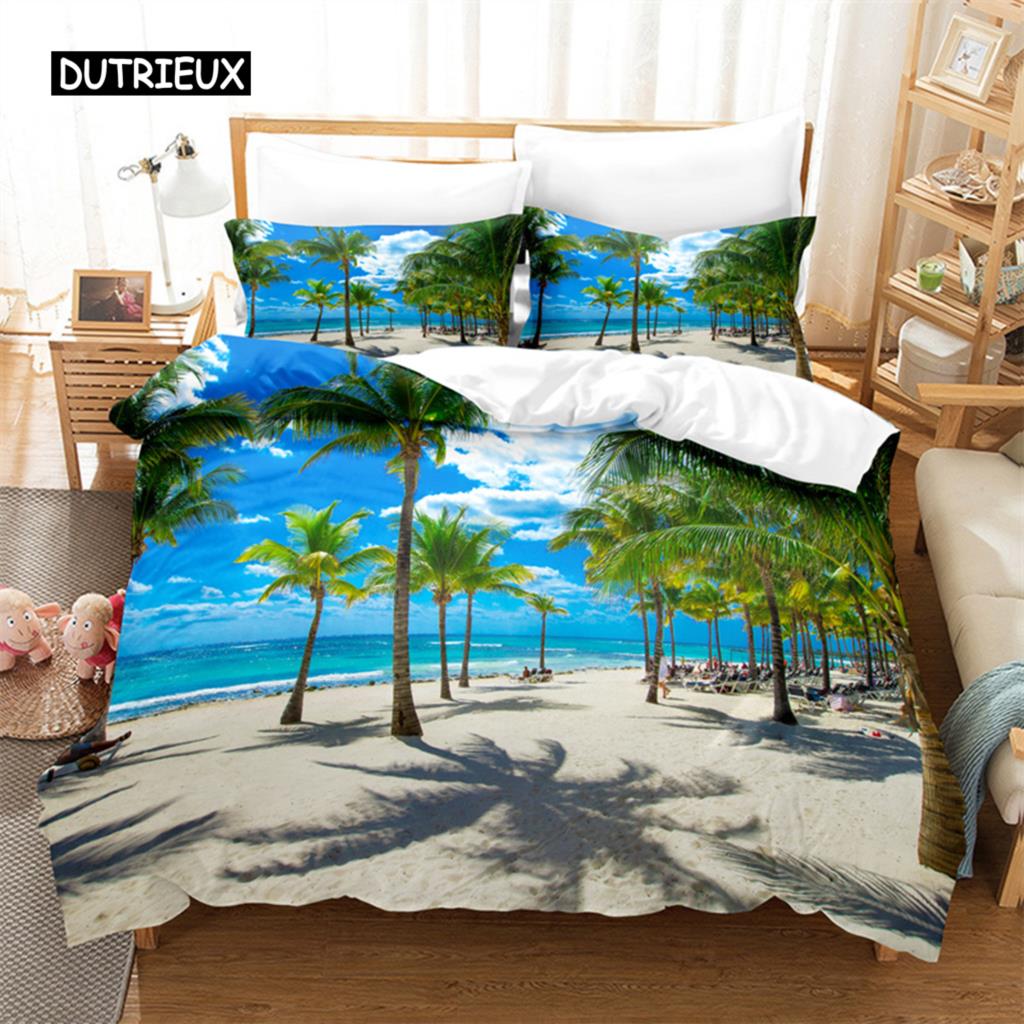 Creative Leaves Bedding Set Duvet Cover Set 3d Bedding Digital Printing Bed Linen Queen Size Bedding Set Fashion Design