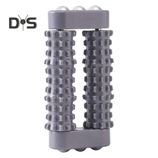 Handheld Roller Massager Portable Travel Muscle Fatigue Pain Relief Palm Acupoint Deep Tissue Relaxation Physical Therapy Spiky Massage Stick