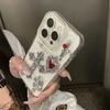 Y2K Gotický kříž Srdce Lásky Průhledný epoxidový kryt na telefon Pro iPhone 16 15 13 12 11 Pro Max 14 Plus Kryt 3D Had Tlumení nárazů