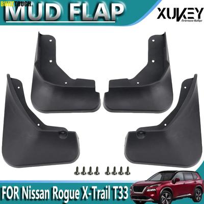 Car Mud Flaps Splash Guards Mudguards For Nissan Rogue X-TRAIL T33   Fender Cover Protector Wheel Styling Accessories