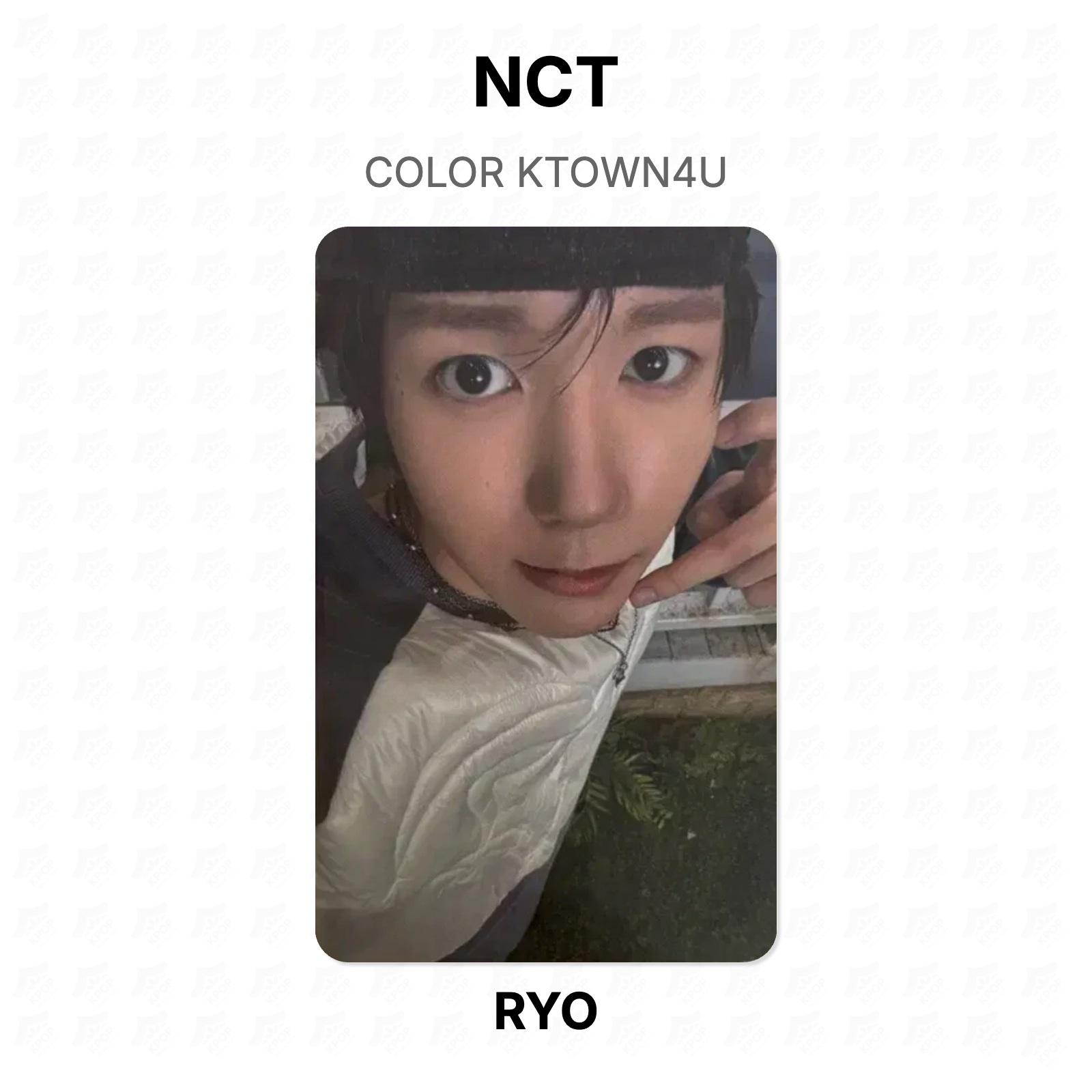 NCT COLOR KTOWN4U Официальная фотокарточка RYO