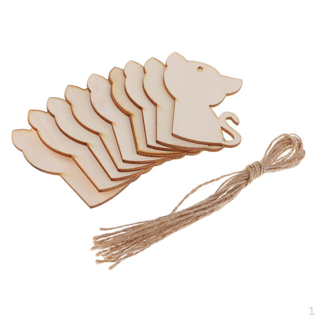 Рождественская елка Украшение Ручная работа Подарок Сделай сам Поделка Украшение cat 82x56x2mm