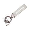 1Pcs Carbon Fiber Leather Car Keychain Key Ring Chain For Mercedes Benz AMG GLC GLE W204 W206 W205 W203 W211 W212 W213 W210 W169 DY6
