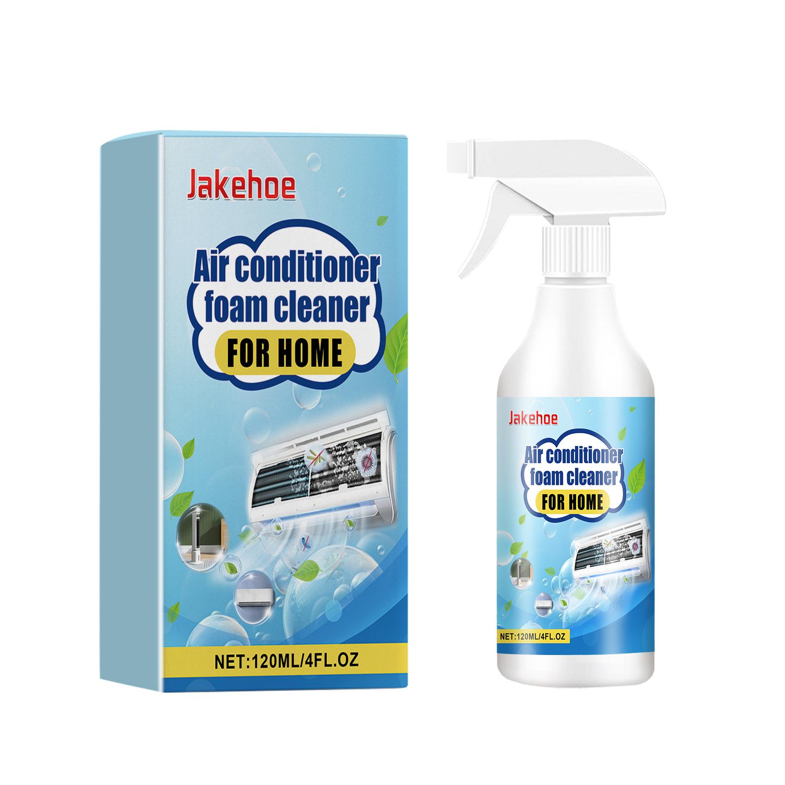 

Jakehoe Air Conditioner Foam Cleaner for Exhaust Fan Floor Stand Wall Mounte Air Conditioner Household Coil Cleaner Spray 120ml 120ml