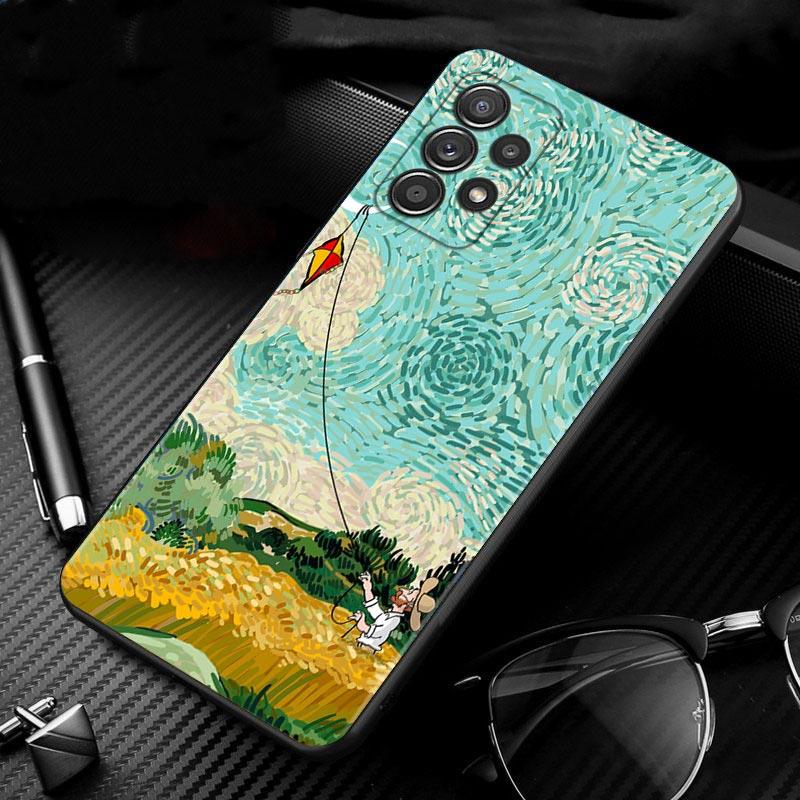 Retro Painting Art Van Gogh Case For Samsung Galaxy A51 A71 A41 A31 A13 A11 A01 A72 A52 A42 A32 A22 A52s A21s A02s A03 A12 A02