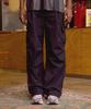 DTHIRTYONE Nylon Fold Cargo Wide Pants (Carbon Black)