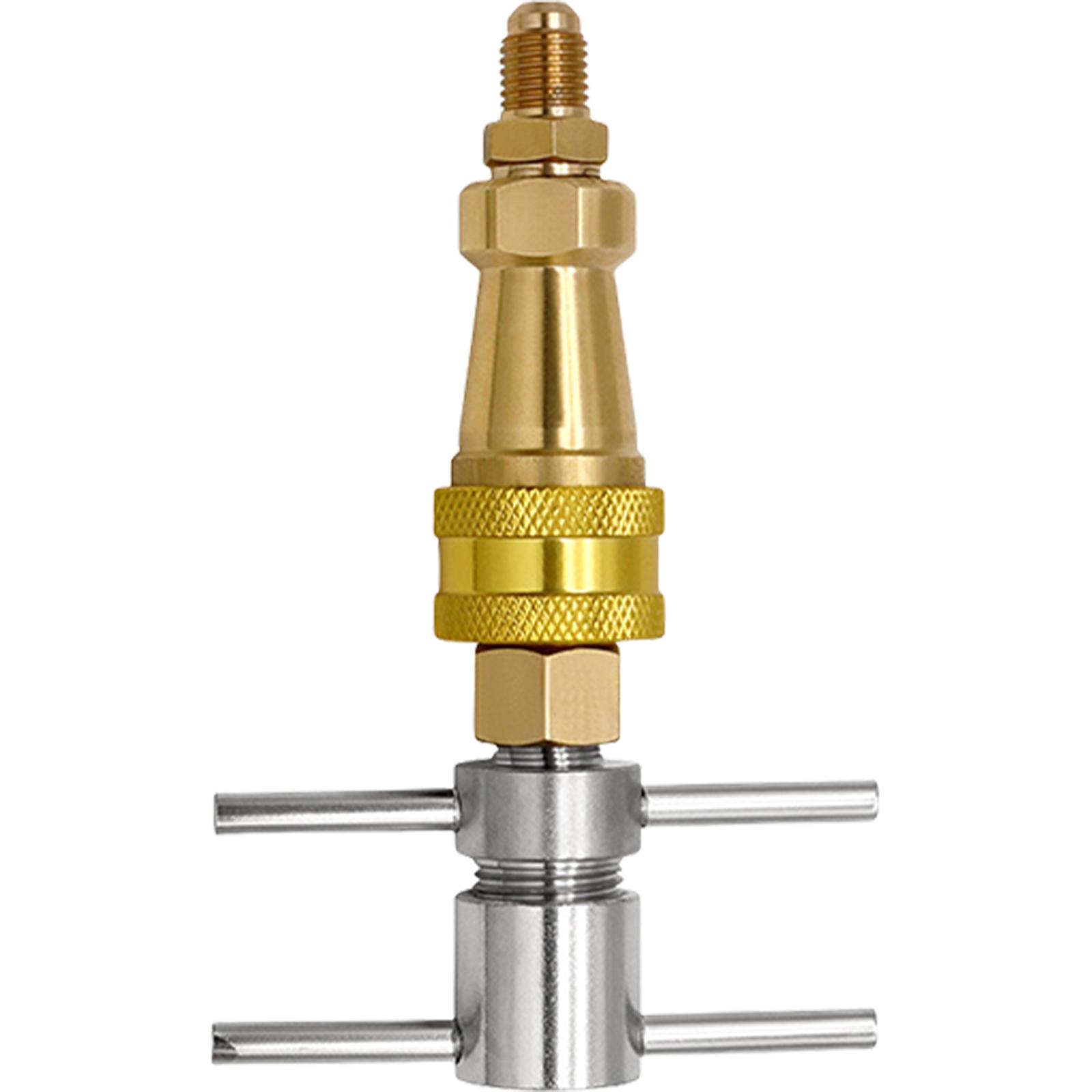 

Сервисные быстроразъемные соединения Зарядный быстроразъемный соединитель для холодильника Запасная часть для обслуживания холодильника Адаптер для заправки холодильника