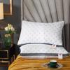 Starry Sky Feather Velvet Cervical Pillow with Quilted Embroidery - Non-Sinking, Ideal for Home, Student Dorms, Hotels